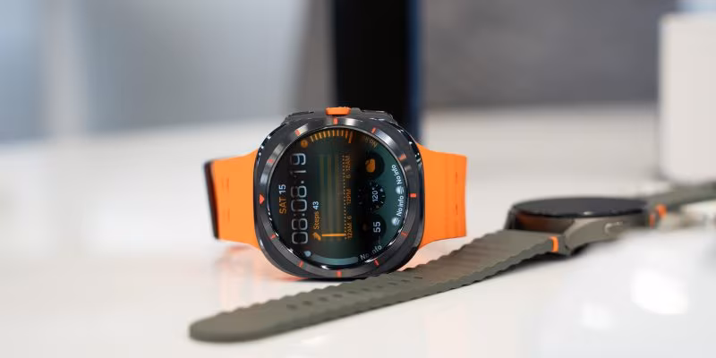 Часы Galaxy Watch Ultra 2 с двумя ремешками