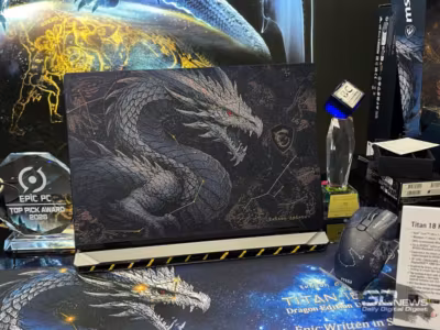 Ноутбук MSI Titan 18 HX выйдет в России с RTX 5090