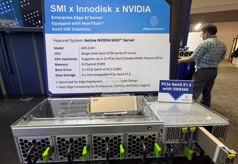 Silicon Motion начнет выводить PCIe 6.0 SSD под Nvidia