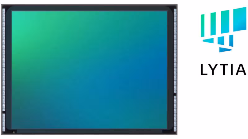 Сенсор Sony LYTIA 610 на дисплее крупным планом