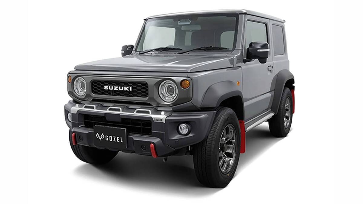 Концепт-внедорожник Suzuki Jimny Sierra показали в обвесе AWIN