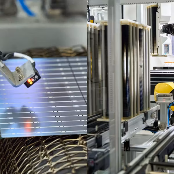 автоматическая сборочная линия солнечных панелей Hanwha Qcells