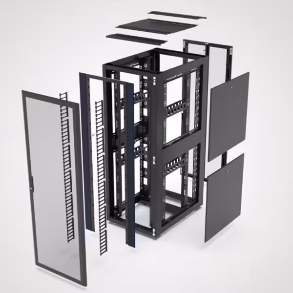 Разобранная серверная стойка Vertiv Rack Extreme на 2045 кг