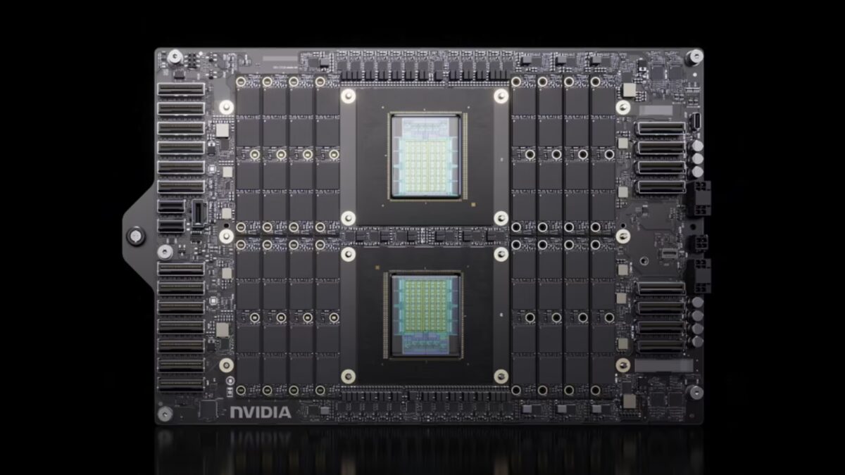 Верхняя панель серверного процессора Nvidia Vera