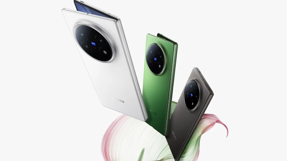Складной смартфон Vivo X Fold 6 трех цветов с крупной камерой
