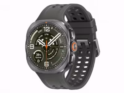 Умные часы Samsung Galaxy Watch Ultra 2 на черном ремешке