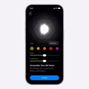 Мобильный телефон интерфейс голосовые настройки Siri
