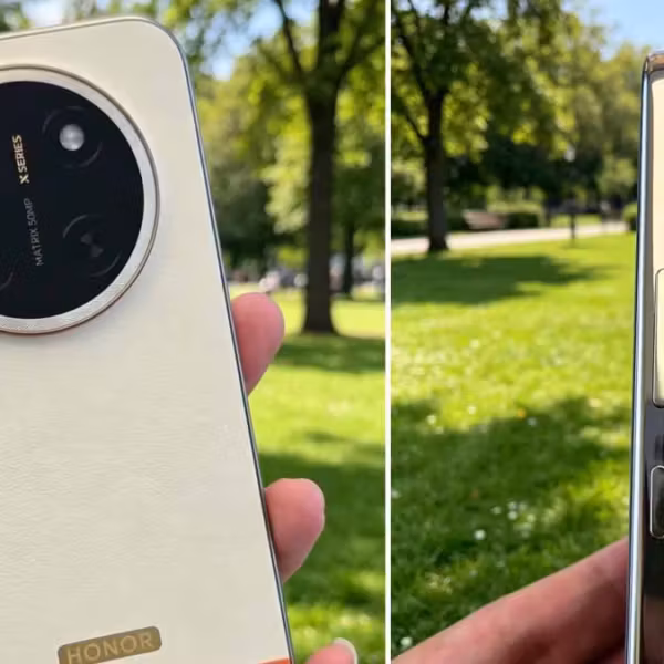 Задняя панель смартфона Honor X80 Pro Max с зоной камер
