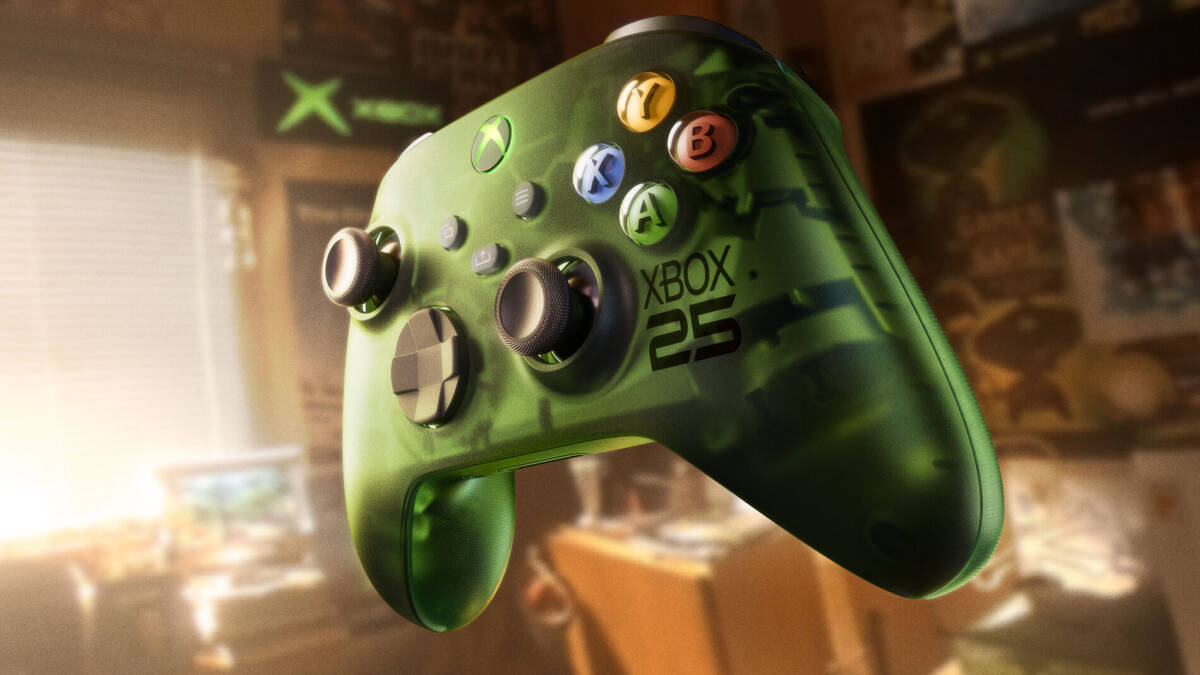 Зеленый игровой контроллер Xbox Series X25 Limited Edition