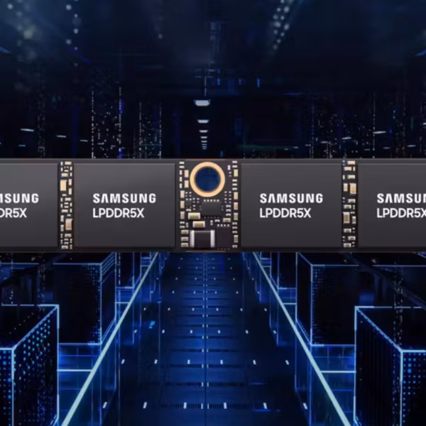 Модуль памяти Samsung LPDDR5X для серверов и ПК