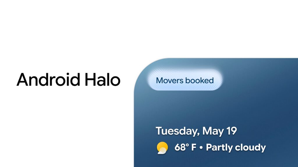 Обзор Android Halo с погодой и маршрутами Android Halo