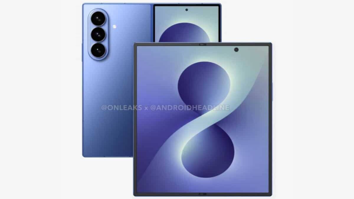 Складной смартфон Galaxy Z Fold 8 Ultra с дисплеями
