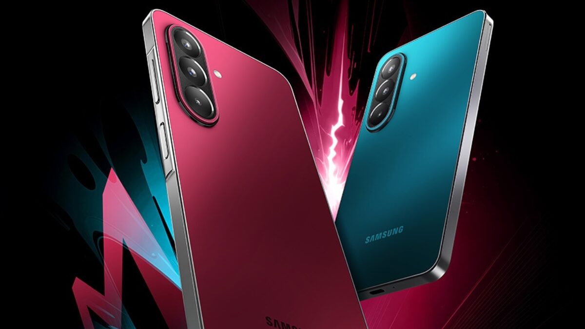 Два смартфона Samsung Galaxy M67 с тройной камерой