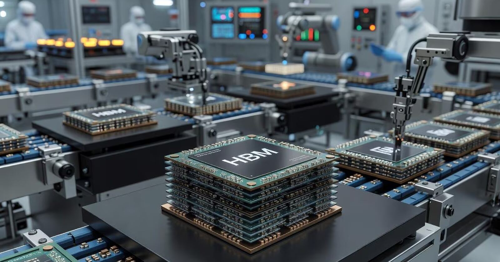 Samsung отдала более половины 4-нм мощностей под базовые кристаллы для HBM4