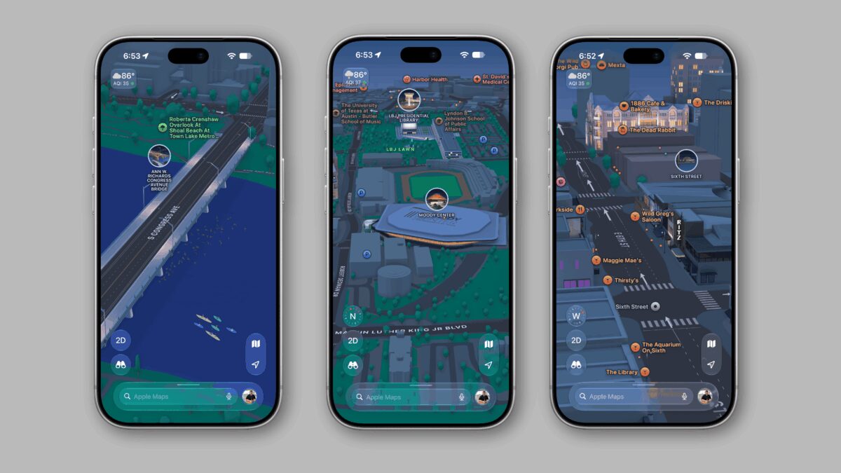 Apple Maps добавила подробные карты Остина и трассы Формулы-1 1 Apple Maps добавила подробные карты Остина и трассы Формулы-1