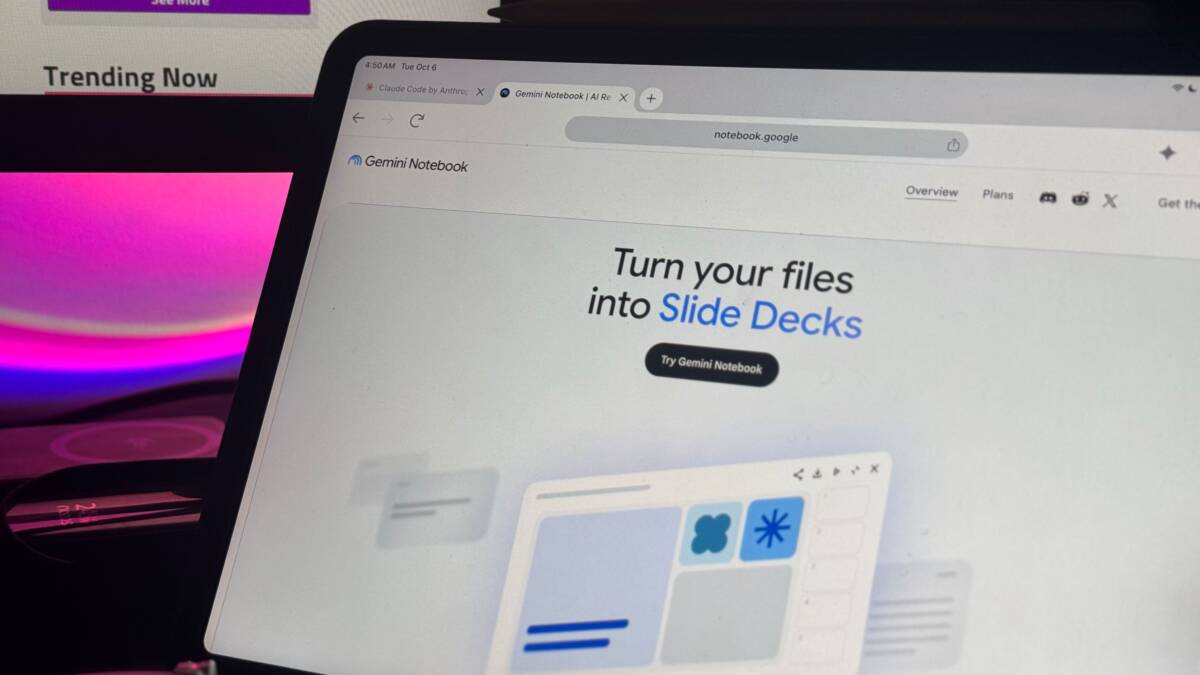 Google позволит менять темы и оформление презентаций в Gemini Notebook 1 Google позволит менять темы и оформление презентаций в Gemini Notebook