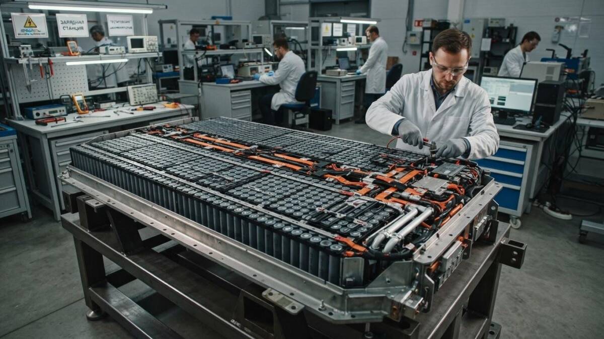 «Росатом» займётся натрий-ионными батареями и технологиями после лития 1 аккумуляторная батарея и электроника внутренний компонент