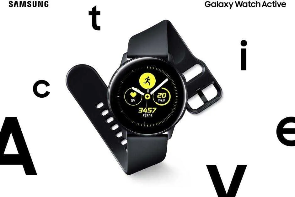 Samsung Galaxy Watch Active Goes Official With Sleek Design Focus On Fitness