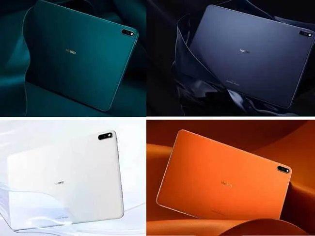 Huawei MatePad Pro is Huawei's latest tablet with punch-hole...